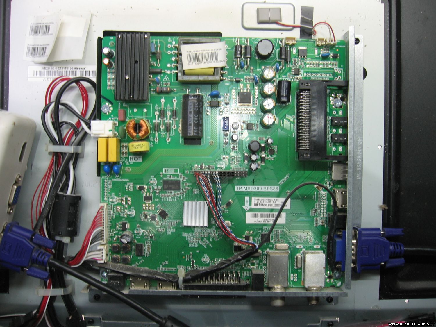 Hisense LHD32D33SEU Шасси (Main Board): (TP.MSD309.BPS88) .