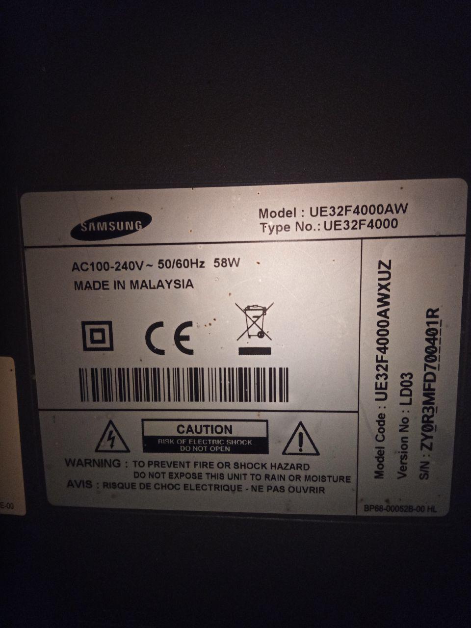 Samsung ue19f4000aw схема