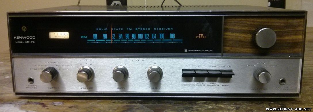 Service Manual FM Stereo Receiver KENWOOD KR-70.