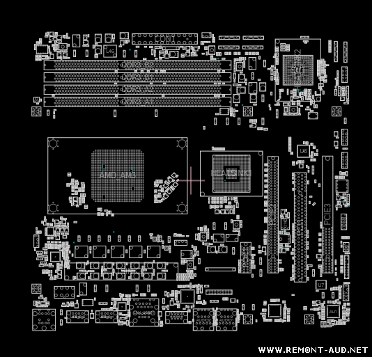 Схема подключения платы asrock