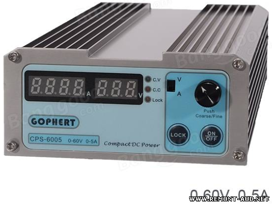 Лабораторный Блок Питания GOPHERT CPS-6005 60V 5A 110V / 220V