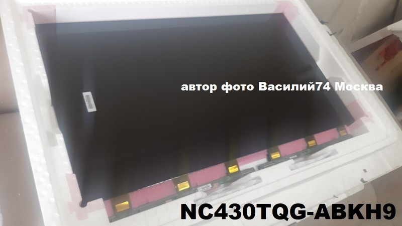 NC430TQG-ABKH9  для  LG 43UQ90006LD