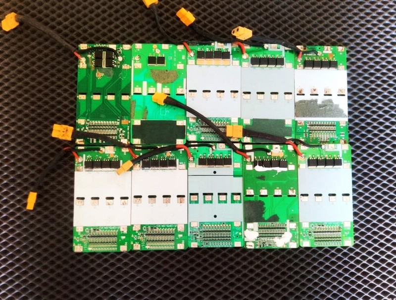 BMS плата 10s 36v с балансиром