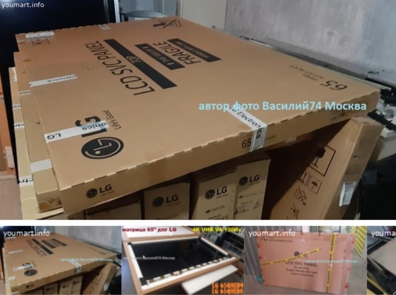 матрицы 65" для LG 65QNED8 / LG 65QNED9 120Hz VA RGB UHD 4K