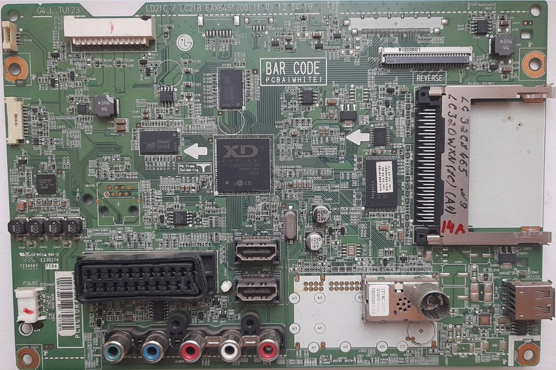 LG32CS465. EAX64910001(1.0). EAX64604501 (1.7) LGP32-12P. T-CON: 6870C-0250A  DESC:LC260WXE-SBA1