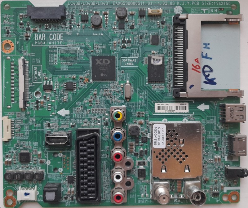 LG 42LB563V. Майн:EAX65388005(1.0). (PSU): EAX65423701 (2.0) LGP3942-14PL1. T-CON: 6870C-0480A.