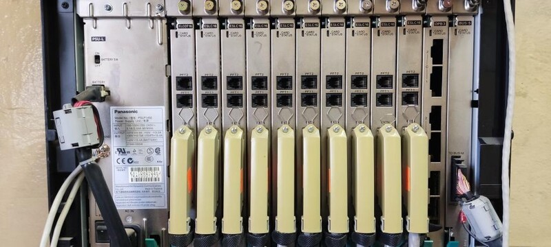 Атс Panasonic KX-TDA600RU с модулями расширения б/у